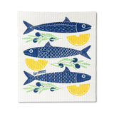 Fish & Lemons Dish Cloth