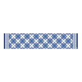 Indigo Seas Cotton Table Runner
