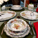 Winters Forest Christmas Round Platter | 14in