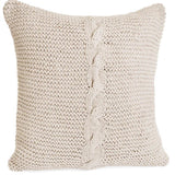 Oat Knitted Cotton Cushion