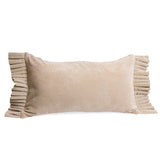 Velvet Frilled Cushion