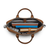 Computer Briefcase | Medium Brown