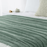 Darby Chenille Throw | Sage