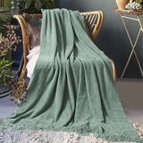 Darby Chenille Throw | Sage