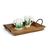 Large Rectangle Tray with Handles