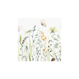 Flower Border Printed Cocktail Napkin |  20Pk