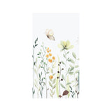 Flower Border Printed Guest Napkin | 16Pk