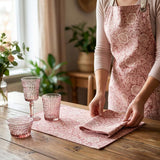 Rose Jacquard Apron