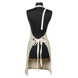 Green Floral Apron
