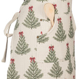 Holiday Trees with Bows Apron