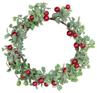 Glitter Berry Candle Ring