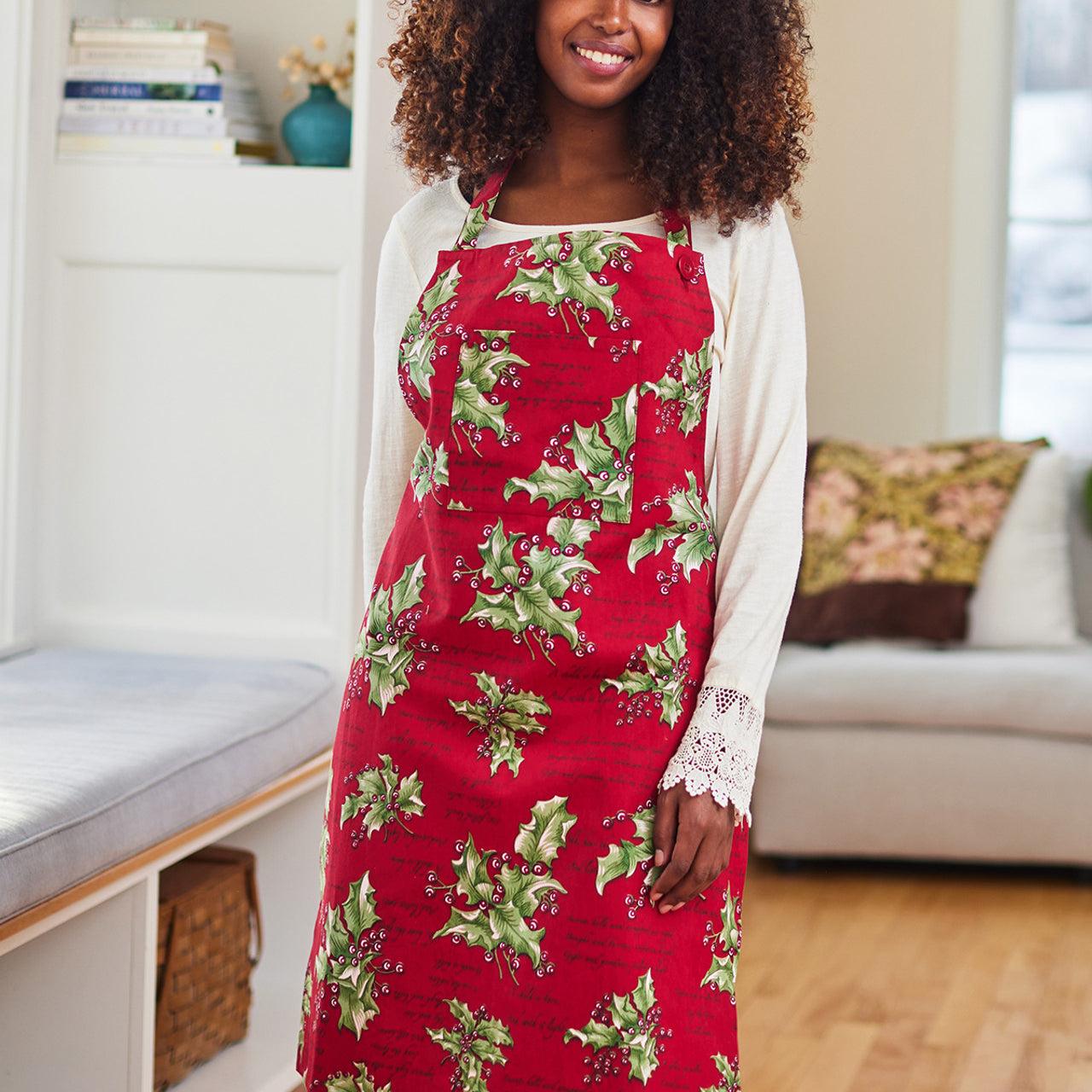 April's Cornell Apron