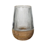 Arbre Natural Hurricane/Vase Mango Wood