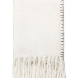 White Mohair Throw