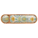 Azure & Ivy Gold 2 Sectioned Tray