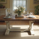 Rustic White Dining Table