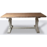 Rustic White Dining Table