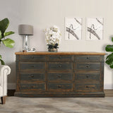 Recycled Old Pine Buffet Table