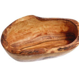 Olive Wood- Rustic Serving Bowl