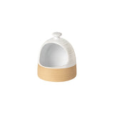 Scotia White Salt Cellar