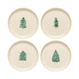 Pacifica Christmas Tree Salad/Dessert plate