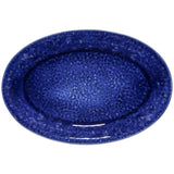 Abbey Blue Oval platter