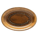 Poterie Mocha Latte Oval platter