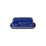 Abbey Blue Rectangular Butter dish