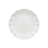 Rosa White Dinner plate