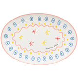Summer Bliss Oval Platter