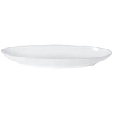 Livia White Oval platter