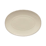 Pearl Cream Oval Platter