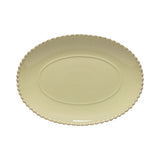 Pearl Lily Green Oval Platter