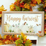 Happy Harvest Sign