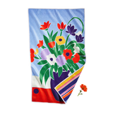Vase Of Flowers Super Absorbent Dishtowl