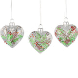 Bird Glass Ornament