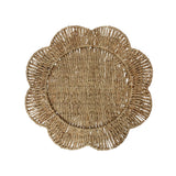 Flower Seagrass Charger