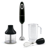 Retro-Style Hand Blender with Accessory Set