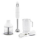 Retro-Style Hand Blender with Accessory Set