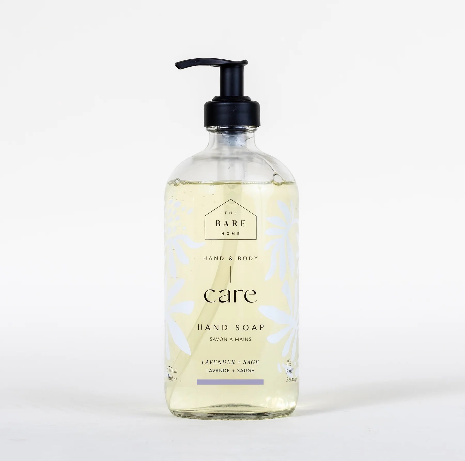 Hand Soap 476ml In New Glass Bottle