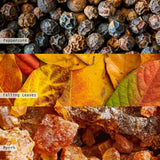 Leaves & Acorns - Glass Acorn Candle