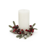 Berry Candle Ring | 3.5”