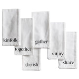 Face to Face Dinner Napkins | Kinfolk