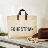 Canvas Tote | Equestrian