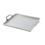 Silver Aluminum Tray - Large