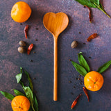 Wooden Heart Shaped Spoon