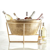 Gold Champagne + Wine Bucket