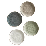 Ceramic Stamped App Plates
