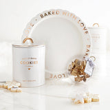 Ceramic Cookie Jar- Gold