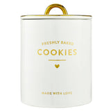 Ceramic Cookie Jar- Gold